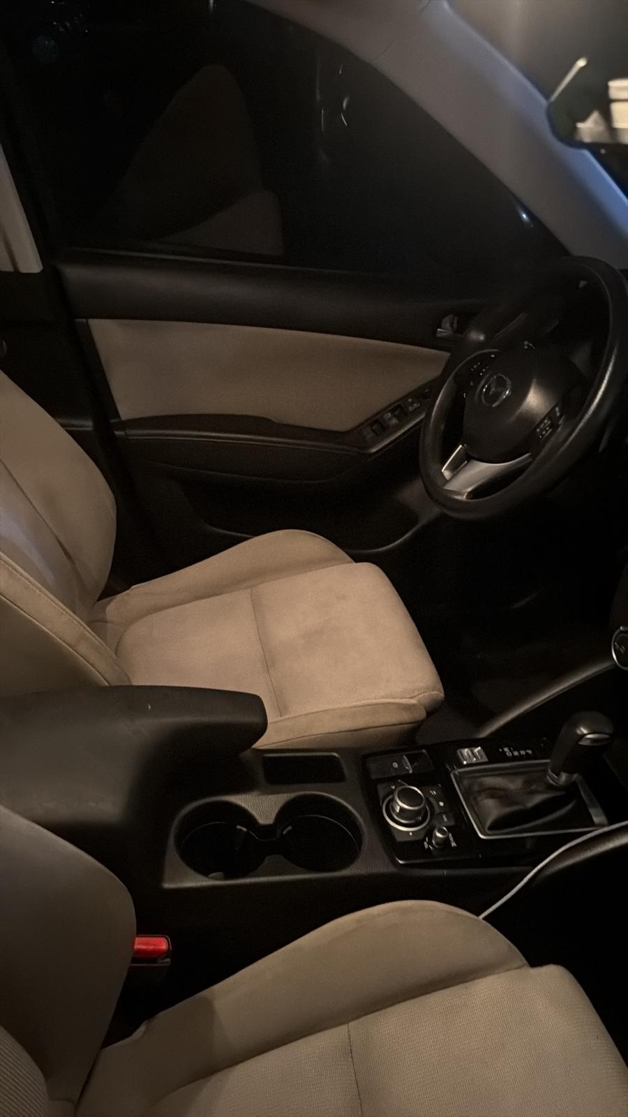 After detailing, clean seats