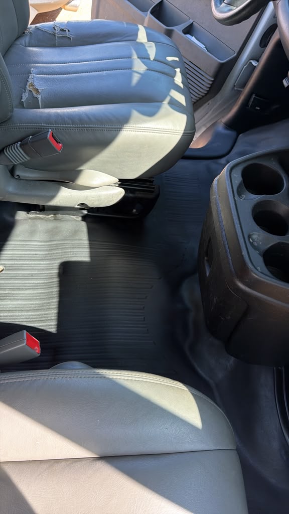 After detailing, clean seat